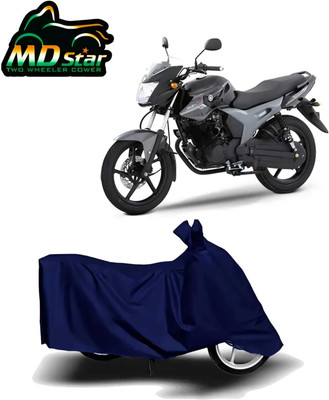 MMSSTAR Waterproof Two Wheeler Cover for Yamaha(SZ R, Black)