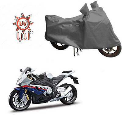 DeepShakshi AUTOMOTIVE Waterproof Two Wheeler Cover for BMW(X1, Grey)