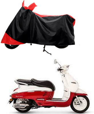 GROFATIK Two Wheeler Cover for Vespa(Elegante 150 BS6, Red)