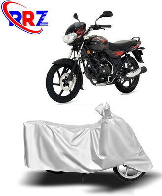 RRZ Waterproof Two Wheeler Cover for Bajaj(Discover 125 DTS-i, White)