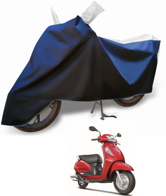 Euro Care Waterproof Two Wheeler Cover for Suzuki(Access SE, Silver)