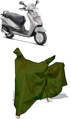 Amexride Two Wheeler Cover for Hero(Duet VX 110CC, Maroon)
