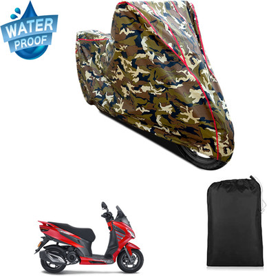 GOSHIV-car and bike accessories Waterproof Two Wheeler Cover for Aprilia(SXR 160 BS6, Yellow)