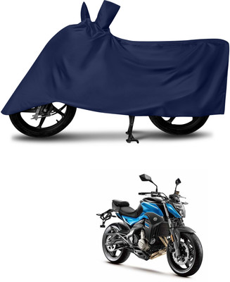 MMSSTAR Waterproof Two Wheeler Cover for CFMoto(650 NK, Blue)