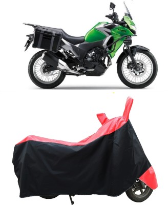 Coxtor Two Wheeler Cover for Kawasaki(Versys X 300 BS6, Red)