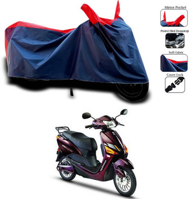 KEDIT Two Wheeler Cover for Hero(Electric Optima, Red)