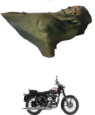 ZEDTEEK Waterproof Two Wheeler Cover for Royal Enfield(Maroon)