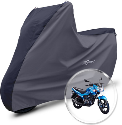 Neodrift Two Wheeler Cover for TVS(Victor, Black, Grey)