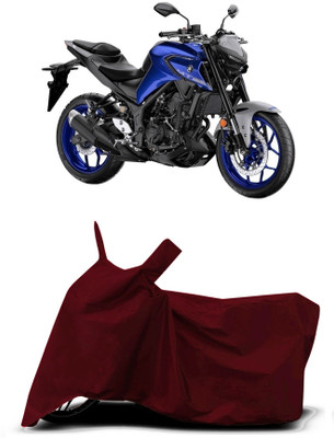 VESMEI Two Wheeler Cover for Yamaha(MT 03 BS6, Red)