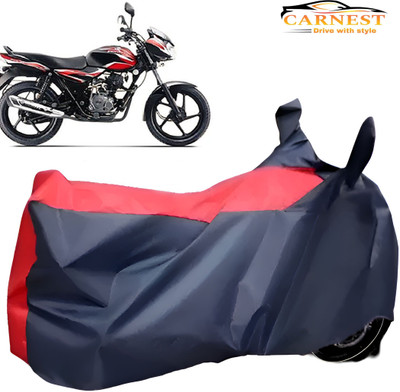 CARNEST Two Wheeler Cover for Bajaj(Discover 100 DTS-i, Red, Blue)