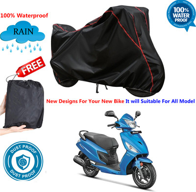 OliverX Waterproof Two Wheeler Cover for Hero(Dash, Black)