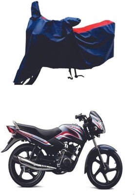 AutoGalaxy Waterproof Two Wheeler Cover for TVS(Sport KS BS6, Red, Blue)
