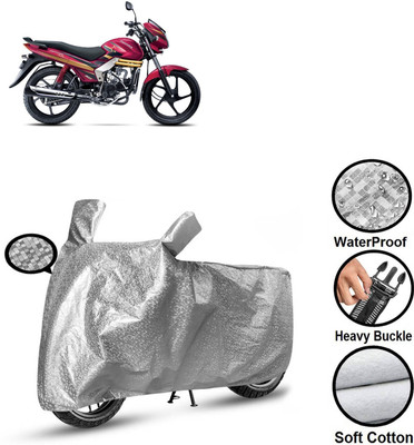 CODOKI Waterproof Two Wheeler Cover for Mahindra(Centuro Rockstar, Silver)