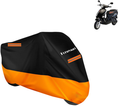 Horseyaart Waterproof Two Wheeler Cover for Hero Electric(Electric Flash, Orange)