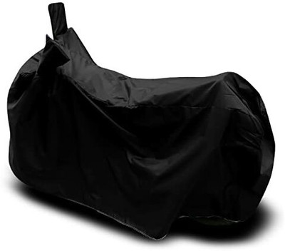 WMIZEXA Waterproof Two Wheeler Cover for Universal For Bike(Black)