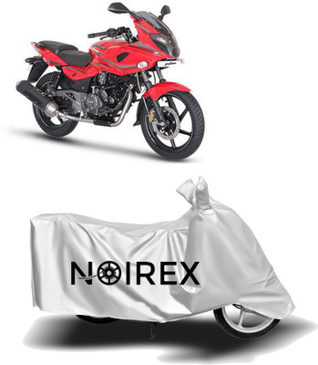 NOIREX Two Wheeler Cover for Bajaj(Pulsar 220F, Silver)