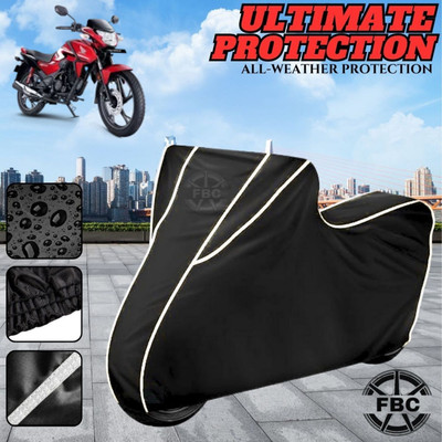 OliverX Waterproof Two Wheeler Cover for Honda(Shine, Black)