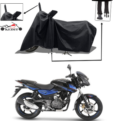 KEDIT Two Wheeler Cover for Bajaj(Pulsar 150 BS6, Black)