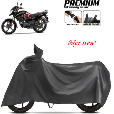 smwzxyu Waterproof Two Wheeler Cover for Honda(Black)