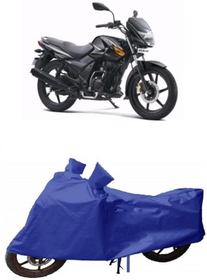 ENTIRELY ELITE Waterproof Two Wheeler Cover for TVS(Flame DS 125, Blue)