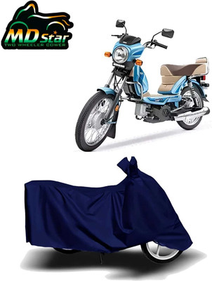MMSSTAR Waterproof Two Wheeler Cover for TVS(XL 1200, Blue)