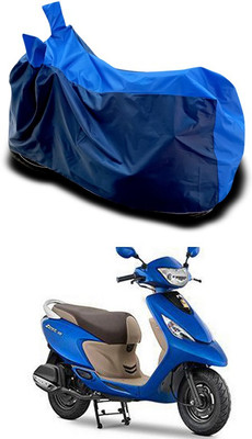 MMSSTAR Waterproof Two Wheeler Cover for TVS(Zest 110 BS6, Blue)
