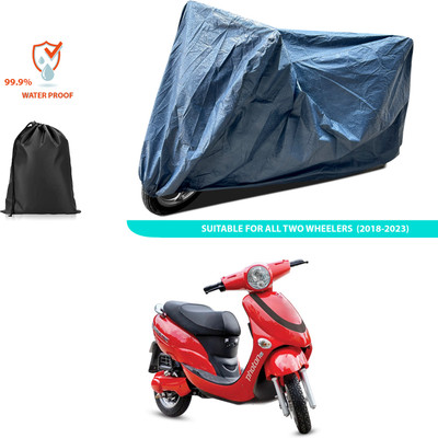CODOKI Waterproof Two Wheeler Cover for Hero(Electric Photon BS6, Blue)