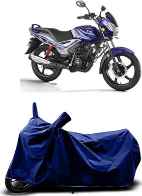 VESMEI Two Wheeler Cover for TVS(Star City Plus, Blue)