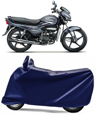 DeepShakshi AUTOMOTIVE Two Wheeler Cover for Hero(Super Splendor, Blue)