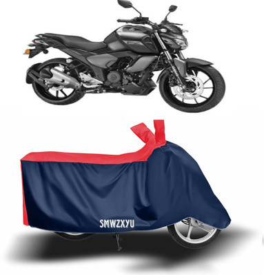 smwzxyu Waterproof Two Wheeler Cover for Yamaha(FZ FI BS6, Red, Blue)