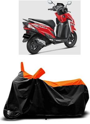 VESMEI Two Wheeler Cover for Honda(Grazia BS6, Orange)