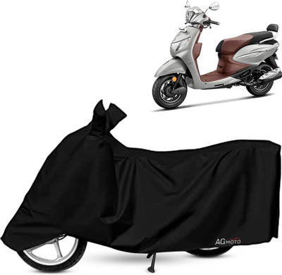 DeepShakshi AUTOMOTIVE Waterproof Two Wheeler Cover for Hero(Pleasure Plus, Black)