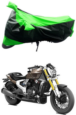 Mdstar Waterproof Two Wheeler Cover for TVS(Zeppelin, Green, Black)