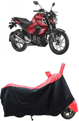 Coxtor Waterproof Two Wheeler Cover for Yamaha(FZ-S Fi Version 3.0 BS6, Red)