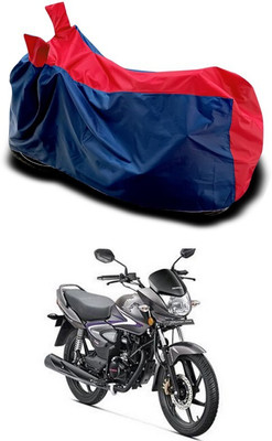 Mdstar Waterproof Two Wheeler Cover for Honda(CB Shine, Red)