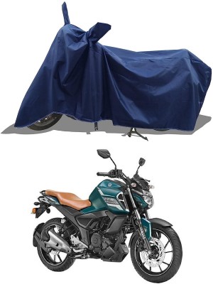 AASHTIK MART Two Wheeler Cover for Yamaha(FZ V3, Blue)