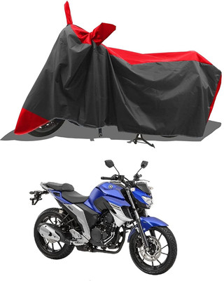 AASHTIK MART Two Wheeler Cover for Yamaha(FZ 25, Red)