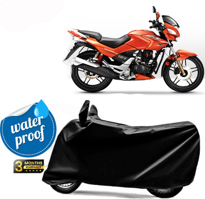 DeepShakshi AUTOMOTIVE Two Wheeler Cover for Honda(CBZ Extreme, Black)