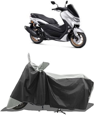 GROFATIK Two Wheeler Cover for Yamaha(NMax 155 BS6, Grey)