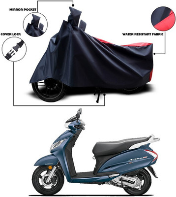 SEBONGO Waterproof Two Wheeler Cover for Honda(Activa 125, Blue, Red)