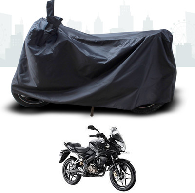 DeepShakshi AUTOMOTIVE Two Wheeler Cover for Bajaj(Pulsar AS 150, Black)