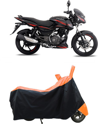 Coxtor Waterproof Two Wheeler Cover for Bajaj(Pulsar 150 BS6, Orange)