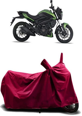 KEDIT Two Wheeler Cover for Bajaj(Dominar 400 BS6, Maroon)
