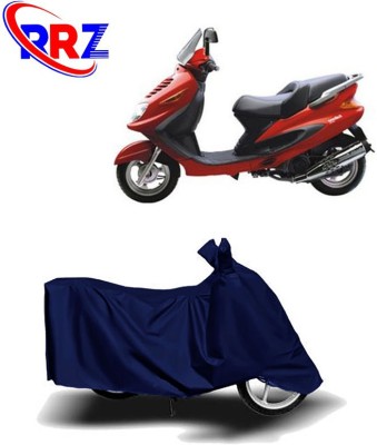 RRZ Two Wheeler Cover for Kinetic(Blaze, Blue)