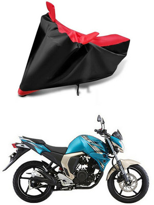 AutoGalaxy Waterproof Two Wheeler Cover for Yamaha(FZS-FI, Red, Black)