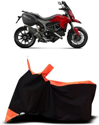 VESMEI Two Wheeler Cover for Ducati(Hyperstrada, Orange)