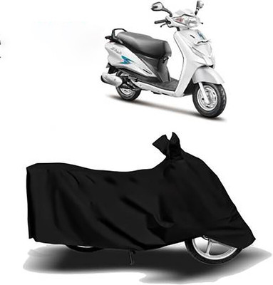 DeepShakshi AUTOMOTIVE Waterproof Two Wheeler Cover for Hero(Moto Corp Duet, Black)