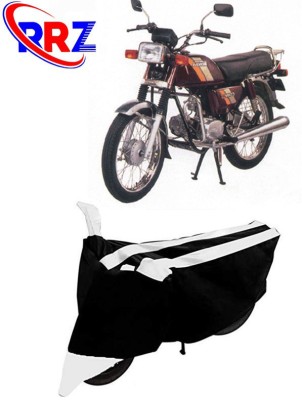 RRZ Waterproof Two Wheeler Cover for Honda(CD 100 SS, Black, White)