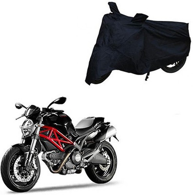MMSSTAR Waterproof Two Wheeler Cover for Ducati(Monster 796 S2R, Black)