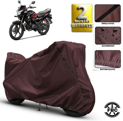 FBC Waterproof Two Wheeler Cover for Honda(SP 125, Maroon)